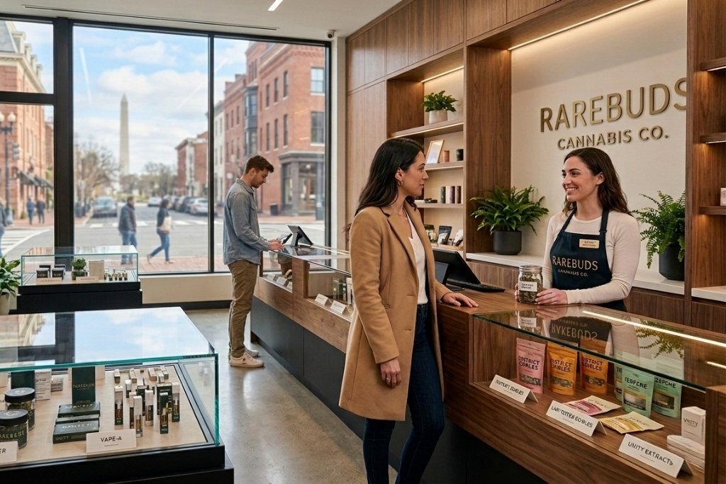 cannabis dispensary open now DC
