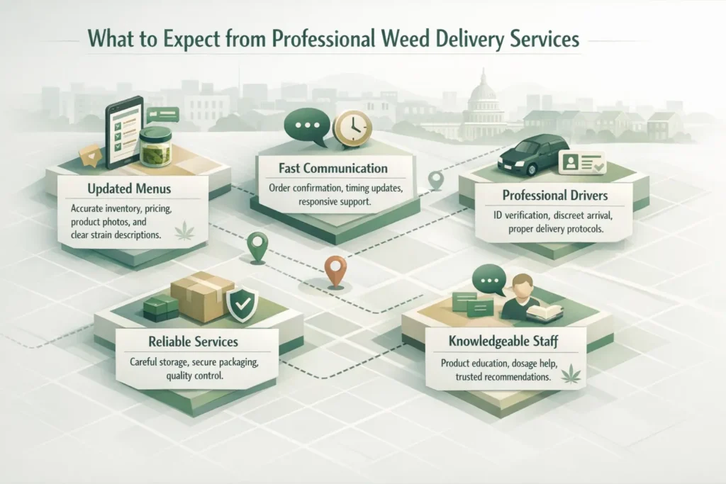 is weed delivery legal in washington dc 2026