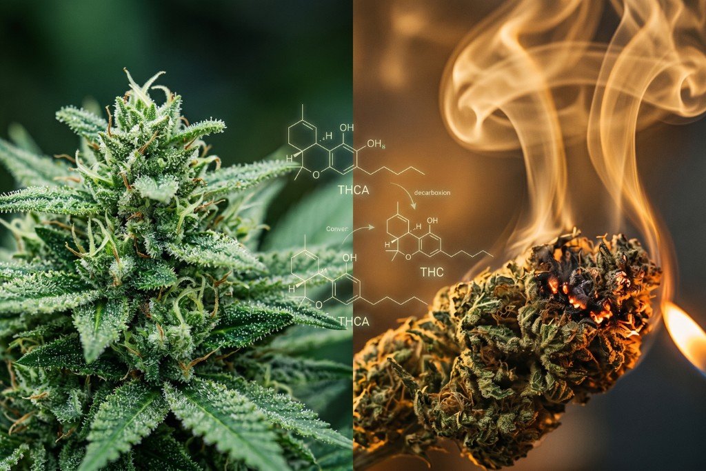 THC vs THCA in dc dispensary