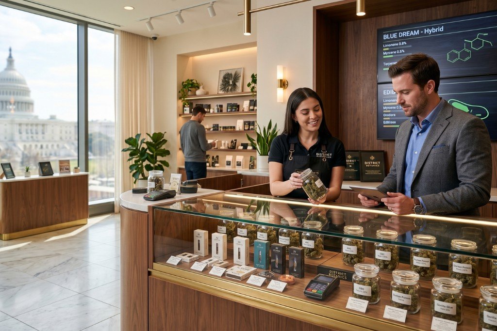 Washington DC marijuana retailers