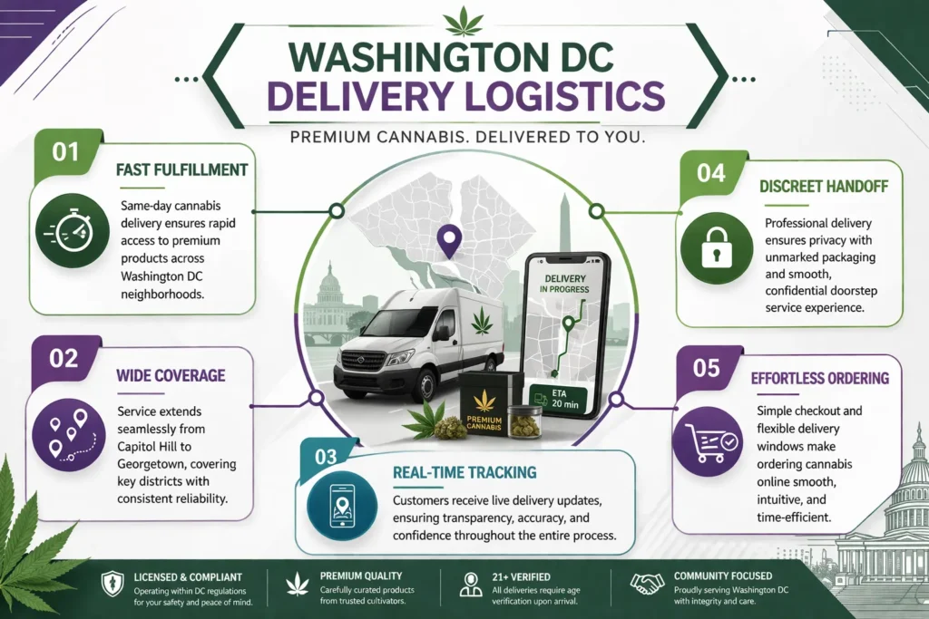 discreet cannabis delivery DC