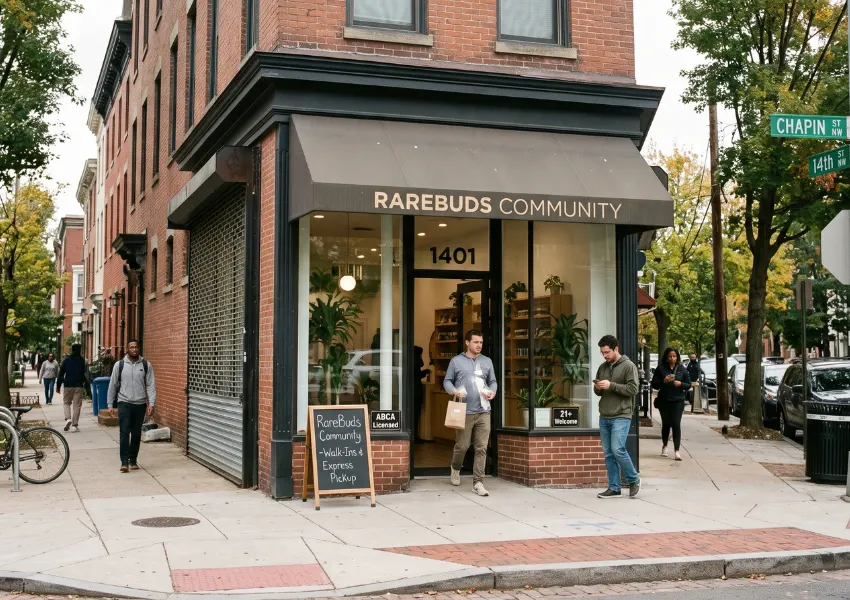 closest marijuana dispensary to me in Washington DC