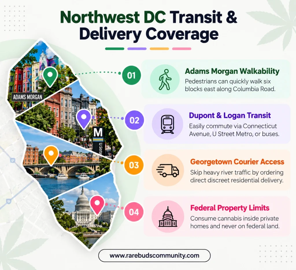 Northwest dc neighborhood cannabis dispensary and delivery services