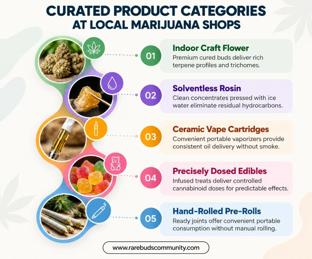 premium cannabis products in DC dispensary